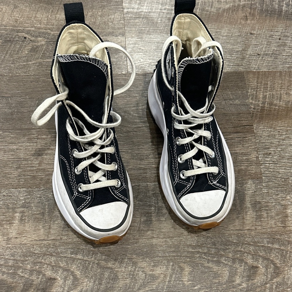 Converse Kids Black and White Sneakers
